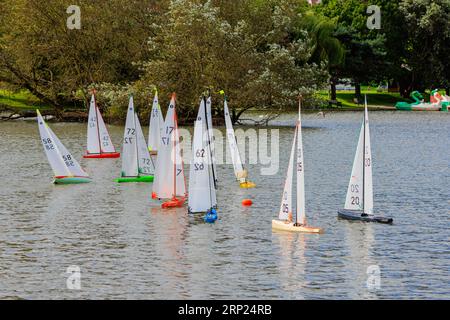 Woodspring-Modellsiedlerverein International, 1-Meter-Klasse Stockfoto