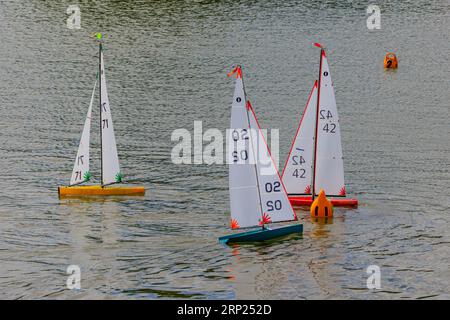 Woodspring-Modellsiedlerverein International, 1-Meter-Klasse Stockfoto