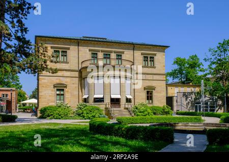 Villa Wahnfried, Haus Wahnfried, ehemaliger Wohnsitz von Richard Wagner, Bayreuth, Oberfranken, Bayern, Deutschland Stockfoto