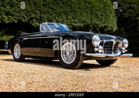 1955 Maserati A6GCS Frua Spider Best of Show im Concours of Elegance Hampton Court Palace 2023 Stockfoto