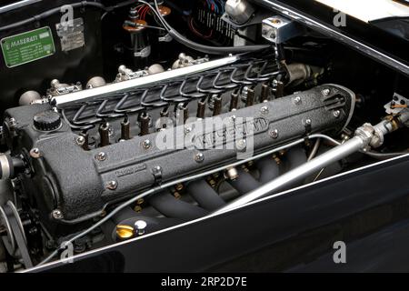 1955 Maserati A6GCS Frua Spider Best of Show im Concours of Elegance Hampton Court Palace 2023 Stockfoto