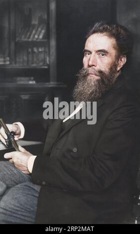 Wilhelm Conrad Röntgen vor 1923 Stockfoto