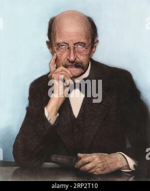 Max Planck. Jahr 1938. Stockfoto