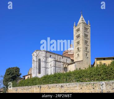 Kathedrale von San Cerbone, Massa Marittima, Provinz Grosseto, Italien Stockfoto