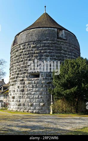 Riedholzturm der barocken Stadtbefestigung Riedholzschanze, Solothurn, Schweiz Stockfoto