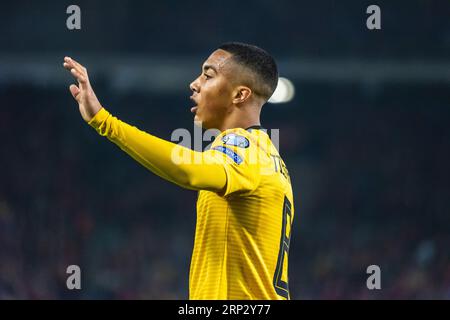 Brüssel, Belgien - 21. März 2019. Belgien Fußball Nationalmannschaft Mittelfeldspieler Youri Thielemans während der UEFA EURO 2020 Qualifikation Belgien vs Ru Stockfoto