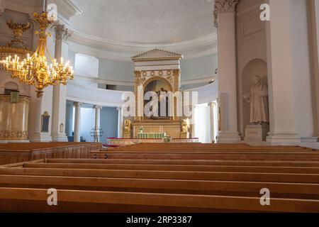 Helsinki Cathedral Interior - Helsinki, Finnland Stockfoto