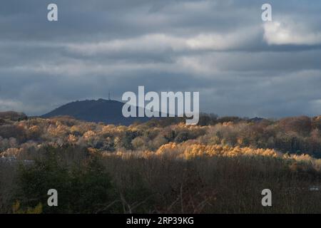 Der Granville Country Park liegt auf einer ehemaligen Kohlemine in der Nähe von Telford, Shropshire, England, Großbritannien Stockfoto