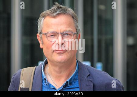 London, Großbritannien. September 2023. Hugh Fearnley-Whittingstall, berühmter Koch und Journalist, bei der BBC für das Sonntagmorgen-Programm. Quelle: Imageplotter/Alamy Live News Stockfoto