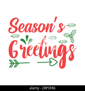 Jahreszeiten Grüße Typografie T-Shirt Design, Heiraten weihnachten Typhografie Vol-2, Heiraten weihnachten Typhografie T-Shirt Design, T-Shirt-Design, Stock Vektor