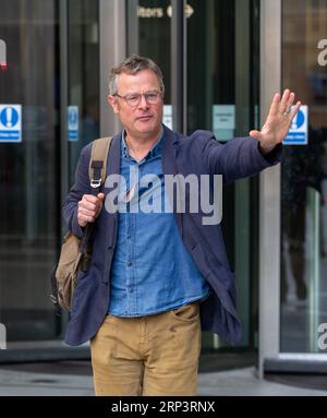 London, Vereinigtes Königreich. September 2023. Hugh Fearnley-Whittingstall ist vor den BBC-Studios zu sehen, als er am Sonntag mit Laura Kuenssberg auftritt.Credit: Tayfun Salci / Alamy Live News Stockfoto