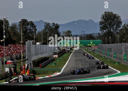 Monza, Italien. September 2023. Kevin Magnussen (DEN) Haas VF-23. 03.09.2023. Formel-1-Weltmeisterschaft, Rd 15, Grand Prix Von Italien, Monza, Italien, Wettkampftag. Auf dem Foto sollte Folgendes stehen: XPB/Press Association Images. Quelle: XPB Images Ltd/Alamy Live News Stockfoto