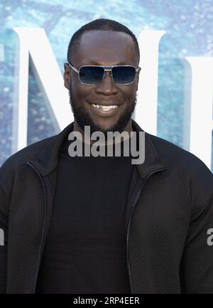 London, Großbritannien. 15. Mai 2023. Stormzy besucht die Little Mermaid UK Premiere Arrivals am Odeon Luxe Leicester Square in London. Credit: S.A.M./Alamy Live News Stockfoto