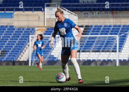 Birmingham, Großbritannien. September 2023. Birmingham, England, 3. September 2023: Jade Pennock (7 Birmingham) beim Fußballspiel der FA Womens Championship zwischen Birmingham City und Crystal Palace in St Andrews in Birmingham (England) (Natalie Mincher/SPP) Credit: SPP Sport Press Photo. Alamy Live News Stockfoto