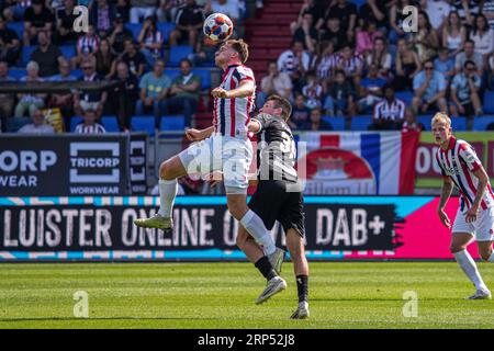 Tilburg, Niederlande. September 2023. TILBURG, NIEDERLANDE - 3. SEPTEMBER: Während des Keuken Kampioen Divisie-Spiels zwischen Willem II und NAC Breda im Koning Willem II Stadion am 3. SEPTEMBER 2023 in Tilburg, Niederlande. (Foto von Gabriel Calvino Alonso/Orange Pictures) Credit: Orange Pics BV/Alamy Live News Stockfoto