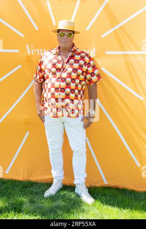 David Warren nimmt am 2. August 2023 an der Veuve Clicquot Labor Day Weekend Brunch Party im Topping Rose House in Bridgehampton, New York, Teil. (Foto von David Warren/SIPA? USA) Credit: SIPA USA/Alamy Live News Stockfoto