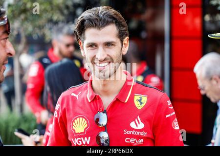 Monza, Italien. September 2023. Antonio Giovinazzi (ITA, Scuderia Ferrari), F1 Grand Prix von Italien beim Autodromo Nazionale Monza am 1. September 2023 in Monza, Italien. (Foto von HIGH TWO) Credit: dpa/Alamy Live News Stockfoto