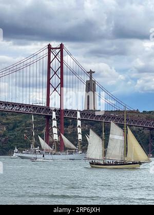 2023 regata auf dem Tagus River, Lissabon Stockfoto