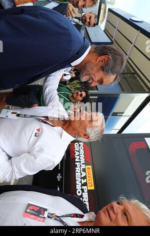 Monza, Italien. September 2023. September bis 3. September Monza, MB, ITALIEN während der Formel 1 Pirelli Grand Premio 2023 dÂ&#x80;&#x99;Italia Grand Prix, Formel 1 World Championship - Race, Formel 1 Championship in Monza, Italien, 03. September 2023 Credit: Independent Photo Agency/Alamy Live News Stockfoto