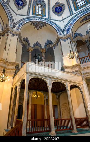 Die kleine Hagia Sophia Moschee, eine ehemalige griechisch-orthodoxe Kirche, die den Heiligen Sergius und Bacchus geweiht ist. Istanbul, Türkei Stockfoto