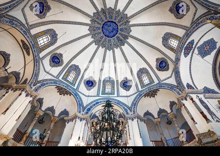 Die kleine Hagia Sophia Moschee, eine ehemalige griechisch-orthodoxe Kirche, die den Heiligen Sergius und Bacchus geweiht ist. Istanbul, Türkei Stockfoto