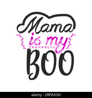 Mama, Typografie-T-Shirt-Design, T-Shirt-Druck, Freebie SVG, T-Shirt-Design, T-Shirt-Schriftzug Stock Vektor