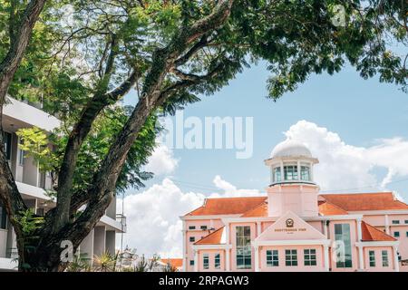 Penang, Malaysia - 7. Juli 2023 : Georgetown Swettenham Pier Cruise Terminal Stockfoto