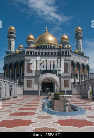 Jame 'Asr Hassanal Bolkiah Moschee, Bandar Seri Begawan, Brunei Stockfoto