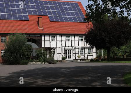 Impressionen aus Bad Sassendorf in der Soester Börde Stockfoto