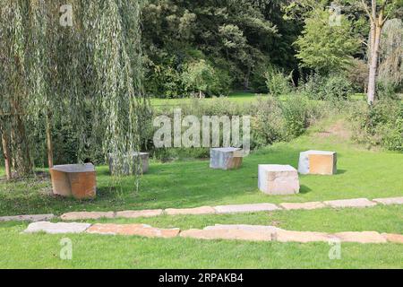 Impressionen aus Bad Sassendorf in der Soester Börde Stockfoto