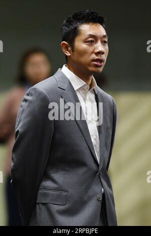 PyeongChang, Republik Korea. September 2023. Xu Xin Tischtennis : Asiatische Tischtennis-Meisterschaften 2023 im Pyeongchang Dome in Pyeongchang, Republik Korea. Quelle: Itaru Chiba/AFLO/Alamy Live News Stockfoto