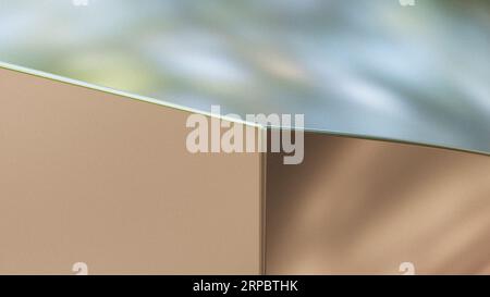 Eleganter abstrakter Hintergrund mit körnigem Verlauf für Produkt- oder Texthintergrund Stockfoto