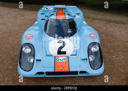 1969 Porsche 917K beim Concours of Elegance im Hampton Court Palace London 2023 Stockfoto