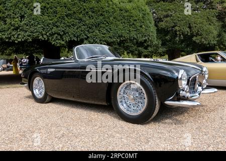 1955 Maserati A6GCS Frua Spider Best of Show im Concours of Elegance im Hampton Court Palace London UK 2023 Stockfoto