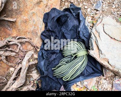 Spiralseil Stockfoto