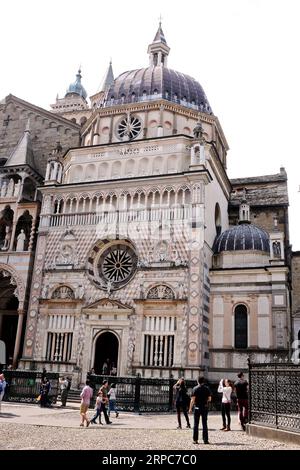 Cappella Colleoni in Bergamo, Lombardei, Italien. Stockfoto