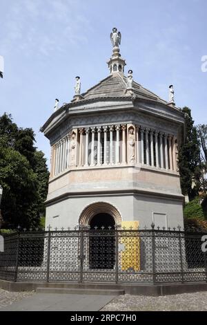 Das Baptistery von Giovanni di Campione, Bergamo, Italien Stockfoto