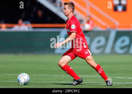 VOLENDAM, NIEDERLANDE - 3. SEPTEMBER: Mathias Kjolo (FC Twente) beim Eredivisie-Spiel des FC Volendam und des FC Utrecht im Kras-Stadion am September Stockfoto