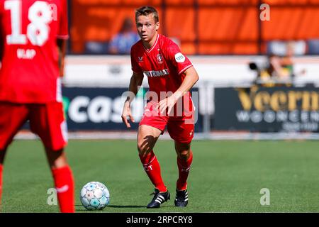 VOLENDAM, NIEDERLANDE - 3. SEPTEMBER: Mathias Kjolo (FC Twente) beim Eredivisie-Spiel des FC Volendam und des FC Utrecht im Kras-Stadion am September Stockfoto