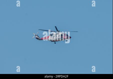 HM Coastgaurd Sikorsky S-92 Stockfoto