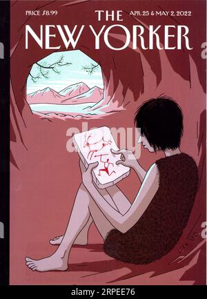 „The New Yorker“-Titelblatt, Ausgabe vom 25. April und 2. Mai 2022, USA Stockfoto