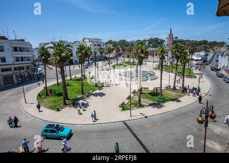 Marokko - Tanger - Grand Socco Platz Stockfoto