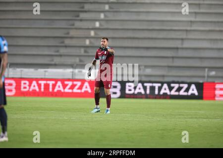 Padua, Italien. September 2023. xx während des Spiels der Serie B zwischen Lecco und Catanzaro im Stadio Euganeo am 3. September 2023 in Padua (Foto: Matteo Bonacina/LiveMedia) Credit: Independent Photo Agency/Alamy Live News Stockfoto