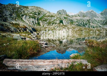 carisolo-Seen in der Nähe von madonna di campiglio Stockfoto