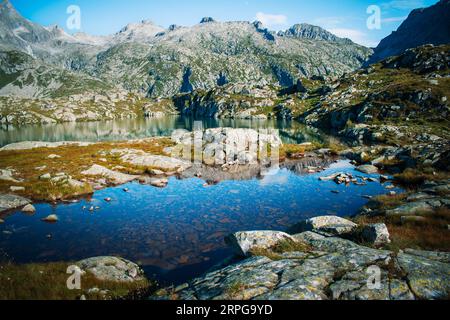 carisolo-Seen in der Nähe von madonna di campiglio Stockfoto