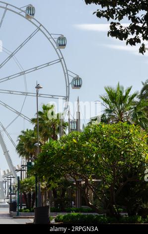 ALMERIA, SPANIEN - 26. MAI 2023 touristische Komponente des Kultur- und Freizeitprogramms der Stadt Almeria in der Region Andalusien in Spanien Stockfoto