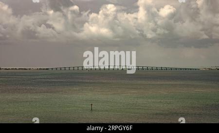 florida Seven Mile Bridge in miami als Reiseziel Stockfoto