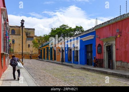 Altstadt, Stadt Oaxaca, Mexiko Stockfoto