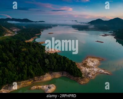 Pedu’s Lake im Bundesstaat Kedah in Malaysia Stockfoto