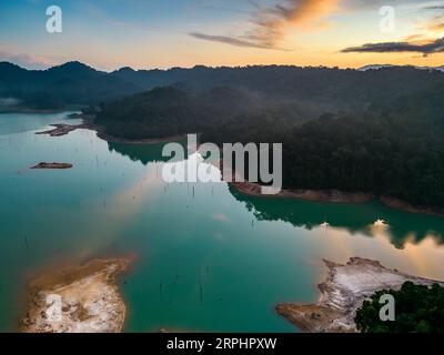 Pedus See liegt im Bundesstaat Kedah in Malaysia Stockfoto